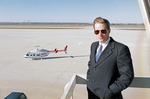 Ross Perot Jr. at Alliance Airport by Mark Rogers