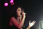 Selena Quintanilla-PÃ©rez performing at Guys & Dolls Ballroom by Andrew Cavazos