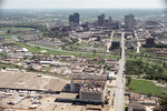 Damage to Downtown Fort Worth following tornado by Ron T. Ennis