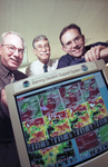 Mike Foster, Gifford "Skip" Ely, and Jason Jordan from the National Weather Service Forecast Office following tornado in Fort Worth by Ron Jenkins