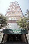 Damage to Bank One Tower following tornado