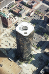 Damage to Bank One Tower following tornado by Ron T. Ennis