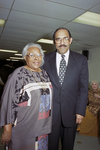 Opal Lee and Claude Walker at Good Samaritan Gospel Music Festival by Sharon Corcoran