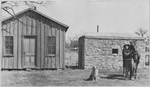 Courthouse and jail in Rising Star, Texas