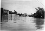 Flooded street in Fort Worth, Texas