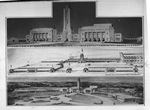 Fort Worth Frontier Centennial, architects' drawings
