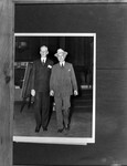 Copy of a photograph of Amon Carter, Sr. with an unknown man