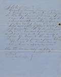 Bill of sale A. D. Taylor to Bryant Taylor.
