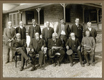 Charles Goodnight with others at the J. A. Ranch, Palo Duro, Texas