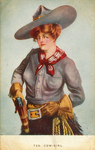 Postcard: Cowgirl