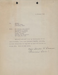 Letter from Frances Cain Cravens