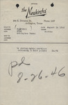 Invoice to Ex-Press Newspapers