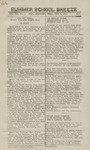 Summer School Breeze: July 3, 1941