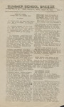 Summer School Breeze: August 27, 1941