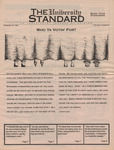 The University Standard: November 18, 1991