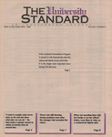The University Standard: September 28, 1992