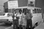 Cesar Chavez with other strikers