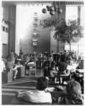 Jazz band playing in UTA's Palo Duro Lounge