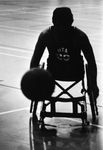 Ron LaBar, paraplegic basketball player with UTA's Freewheelers