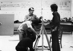 Students at work in Architecture classroom at UTA