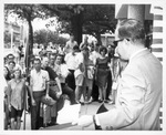 Old South Days at UTA; Dr. Charles Van Cleve delivers secession speech