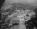 Aerial view of ASC looking east across campus