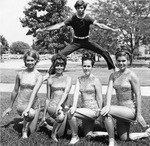 UTA majorettes with "big hair"