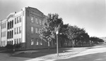 Front and side view of UTA's Ransom Hall