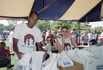 Registration Tent at UTA Oozeball Tournament