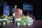 President James Spaniolo at First UTA MavsMeet Fall Convocation