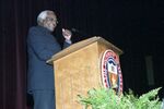 Desmond Tutu speaking at UTA