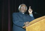 Desmond Tutu speaking at UTA