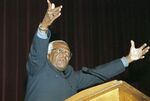 Desmond Tutu speaking at UTA