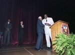 Desmond Tutu speaking at UTA