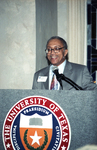 Maxwell Scarlett receiving UTA Outstanding African American Alumni Award