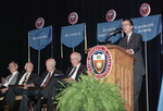 Convocation at Texas Hall with former UTA Presidents