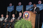 Convocation at Texas Hall with former UTA Presidents