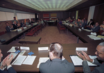 Dr. Robert E. Witt at UTA Faculty Senate meeting