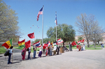 UTA International Week Flag Walk