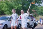 Dr. Allan Saxe, 1996 Olympic Torch Relay