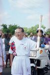 Dr. Allan Saxe, 1996 Olympic Torch Relay