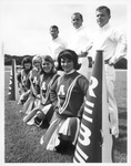 Arlington State College (A. S. C.) Rebels cheerleaders