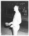 ASC Johnny Reb cheerleader character at football game