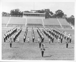 Arlington State College (A. S. C.) Rebel marching band