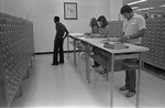 University of Texas at Arlington (U. T. A.) Library card catalog