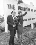 Mr. and Miss Arlington State College (A. S. C.) Rebel Spirit of 1966-67, University of Texas at Arlington (U. T. A.)