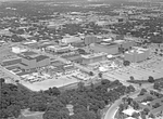 University of Texas at Arlington (U. T. A.) campus and surrounding area