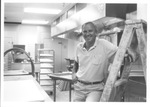 Wylvan Parker during remodel of UTA dining services