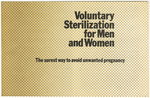 "Voluntary Sterilization for Men and Women" pamphlet