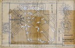 Map: Architect's drawing of Fort Worth International Airport by Wyatt C. Hedrick